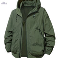 Men's Lightweight Hooded Jacket - Breathable & Quick-Drying for Outdoors   OAXG 