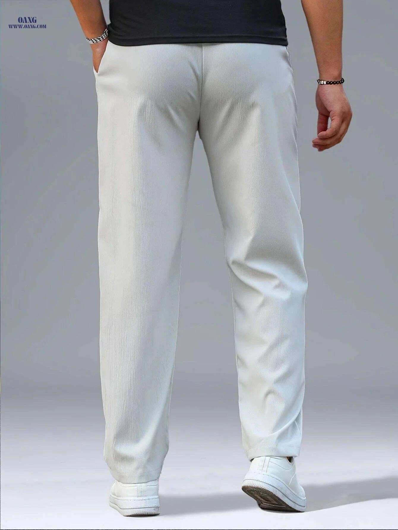 Men's Lightweight Jogger Pants - Quick-Dry, Athletic Drawstring Style   OAXG 