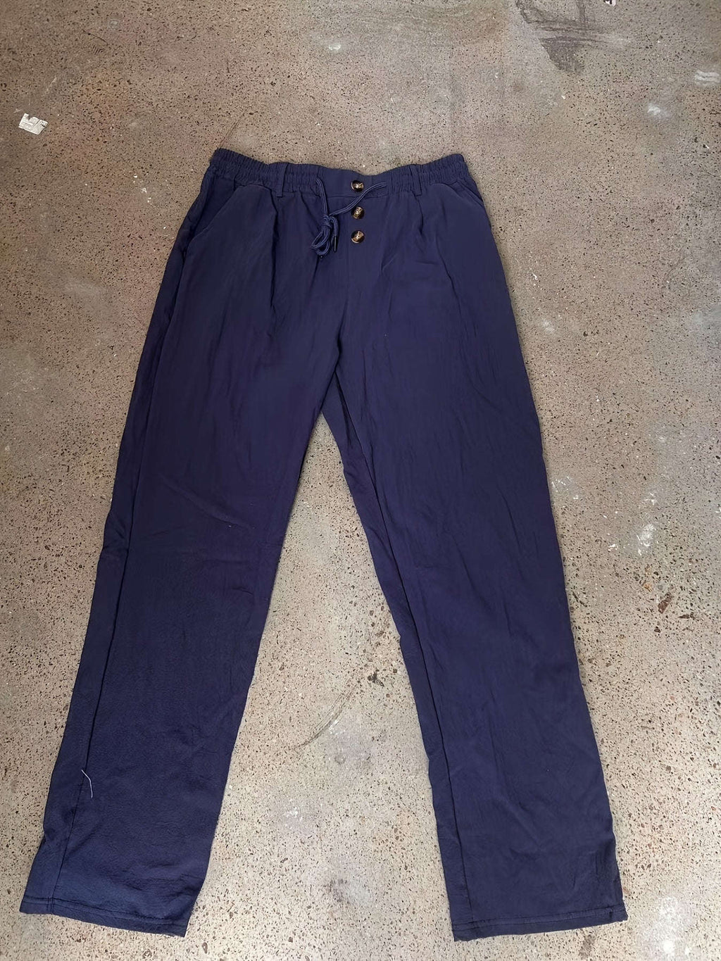 Men's Lightweight Linen Pants - Breathable Loose Fit for Casual Wear   OAXG 