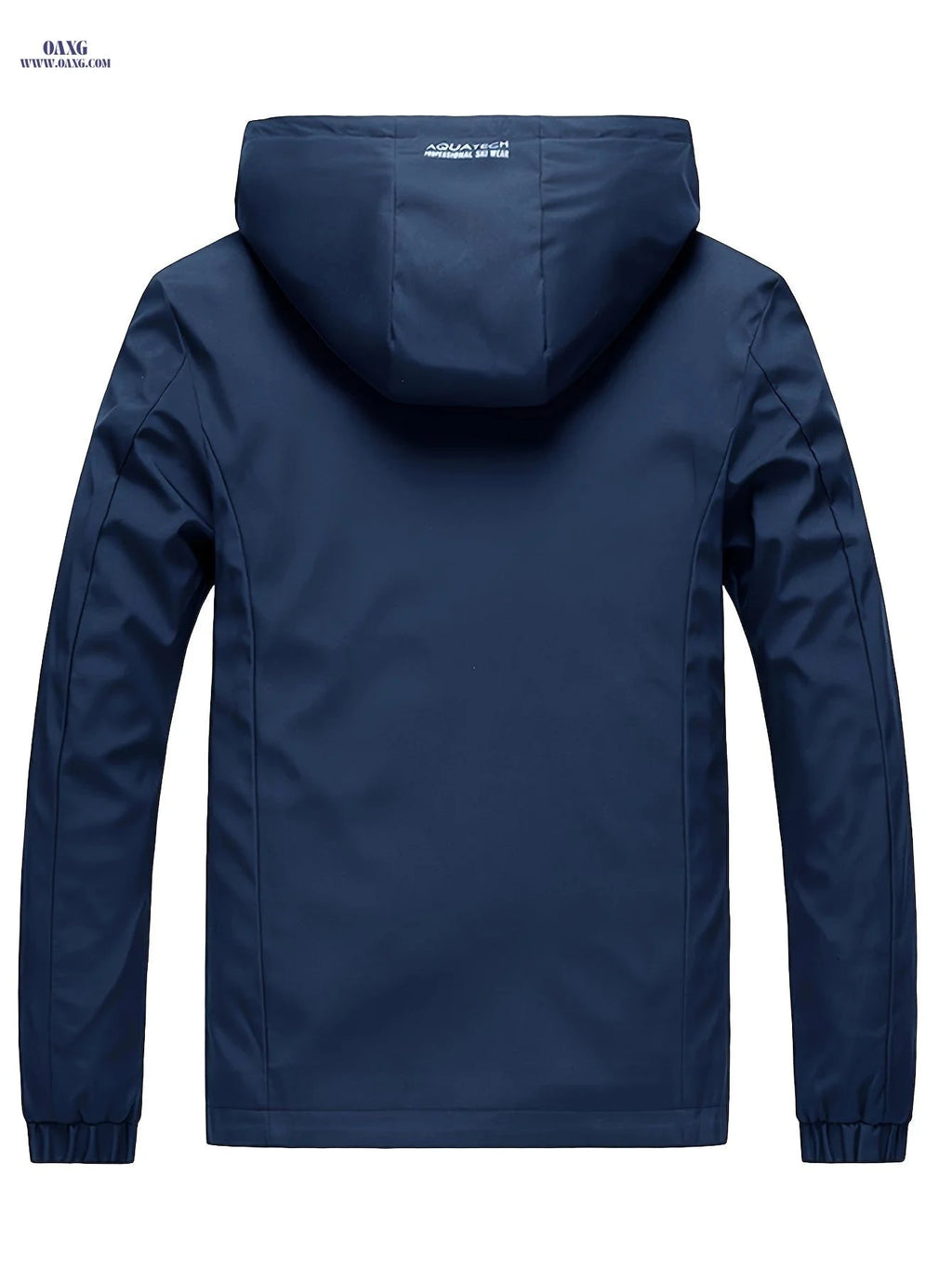Men's Lightweight Outdoor Windbreaker Jacket - Stylish Zip-Up with Hood   OAXG 