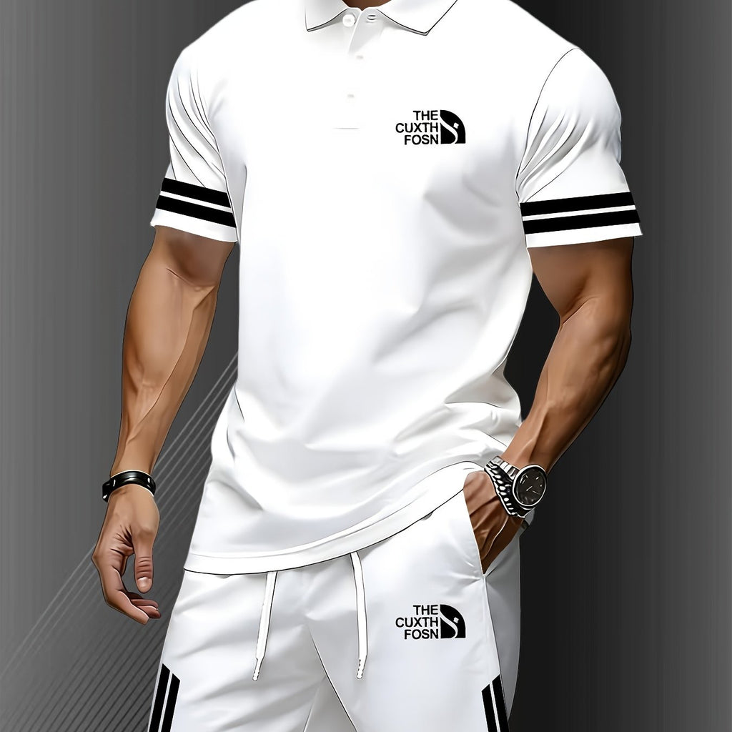 Men's Lightweight Short Sleeve Shirt Set - Quick-Dry for Hiking   OAXG White / FR S