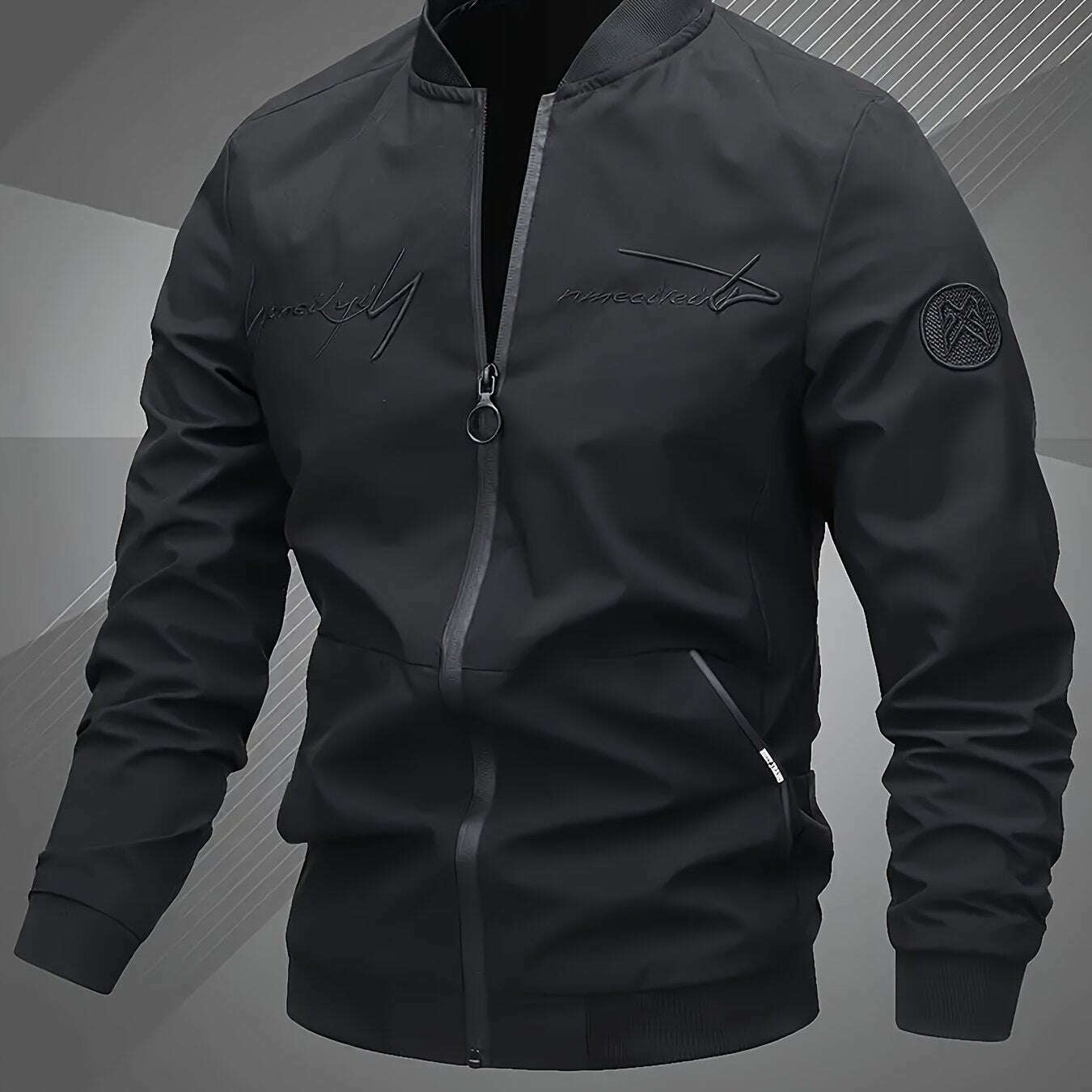 men-s-lightweight-windbreaker-jacket-casual-zipper-closure-pockets-oaxg-Bd8