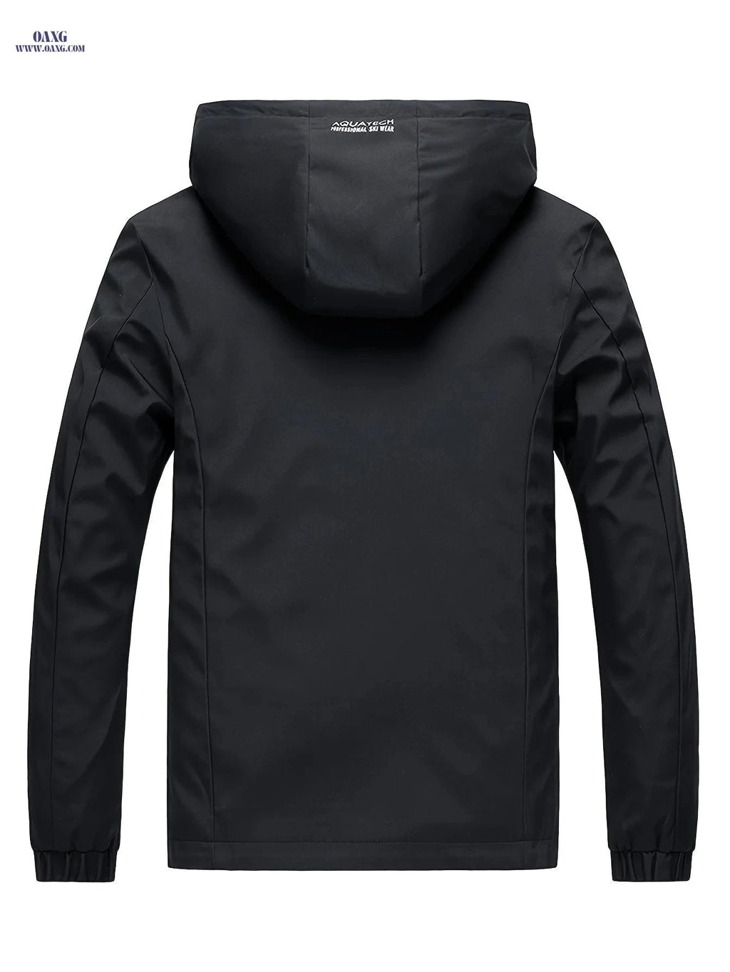 Men's Lightweight Windproof Jacket - Hooded Casual Spring/Fall Wear   OAXG Navy Color / FR XS