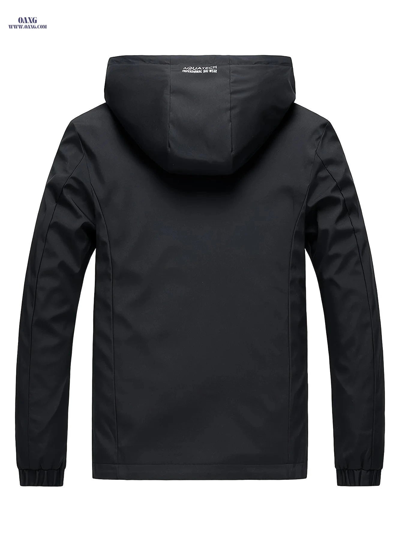 Men's Lightweight Windproof Jacket - Hooded Casual Spring/Fall Wear   OAXG Navy Color / FR XS