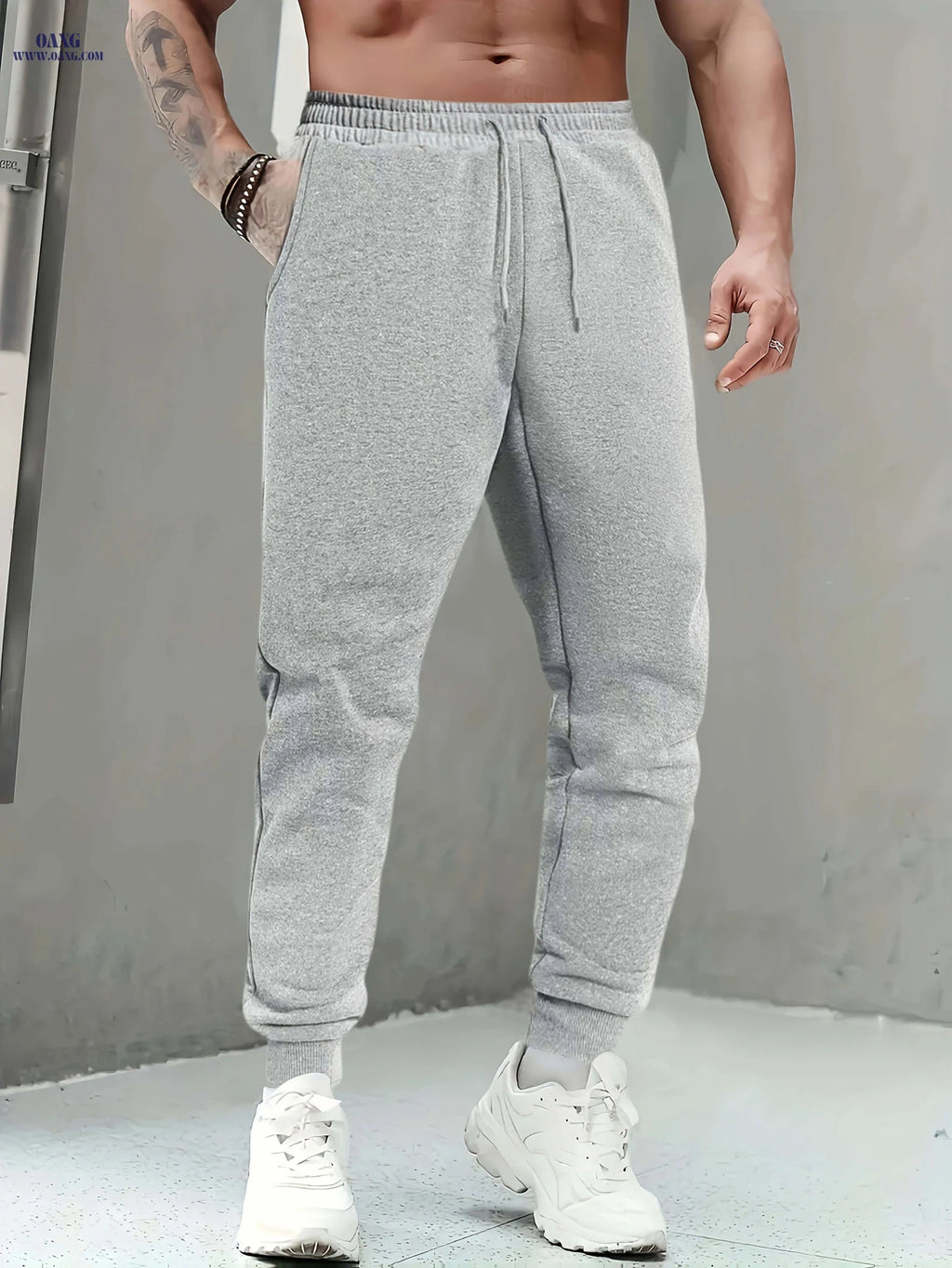 Men's Long Pants for Autumn & Winter – Casual Stretch Fit   OAXG 