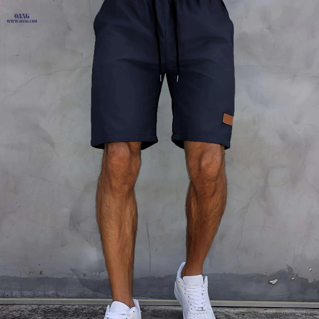 Men's Mint Green Athletic Shorts - Quick-Dry, Drawstring Pockets   OAXG 