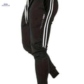 Men's Navy Blue Athletic Joggers - Casual Fitness Pants with Drawstring   OAXG Black / FR XS