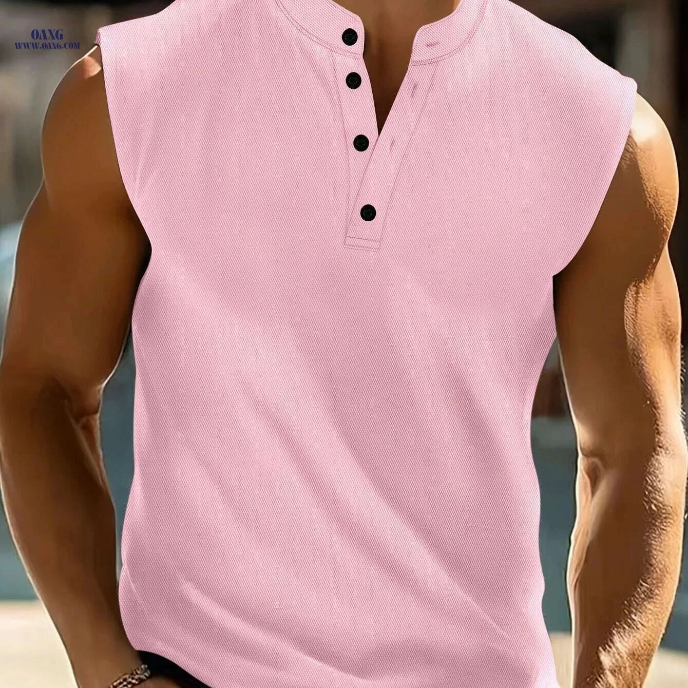 Men's Neon Green Sleeveless T-Shirt - Lightweight & Breathable   OAXG White / S