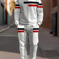 Men's Novelty Clothing Set - Long Sleeve Casual Print Polyester   OAXG Mixed colors / FR S