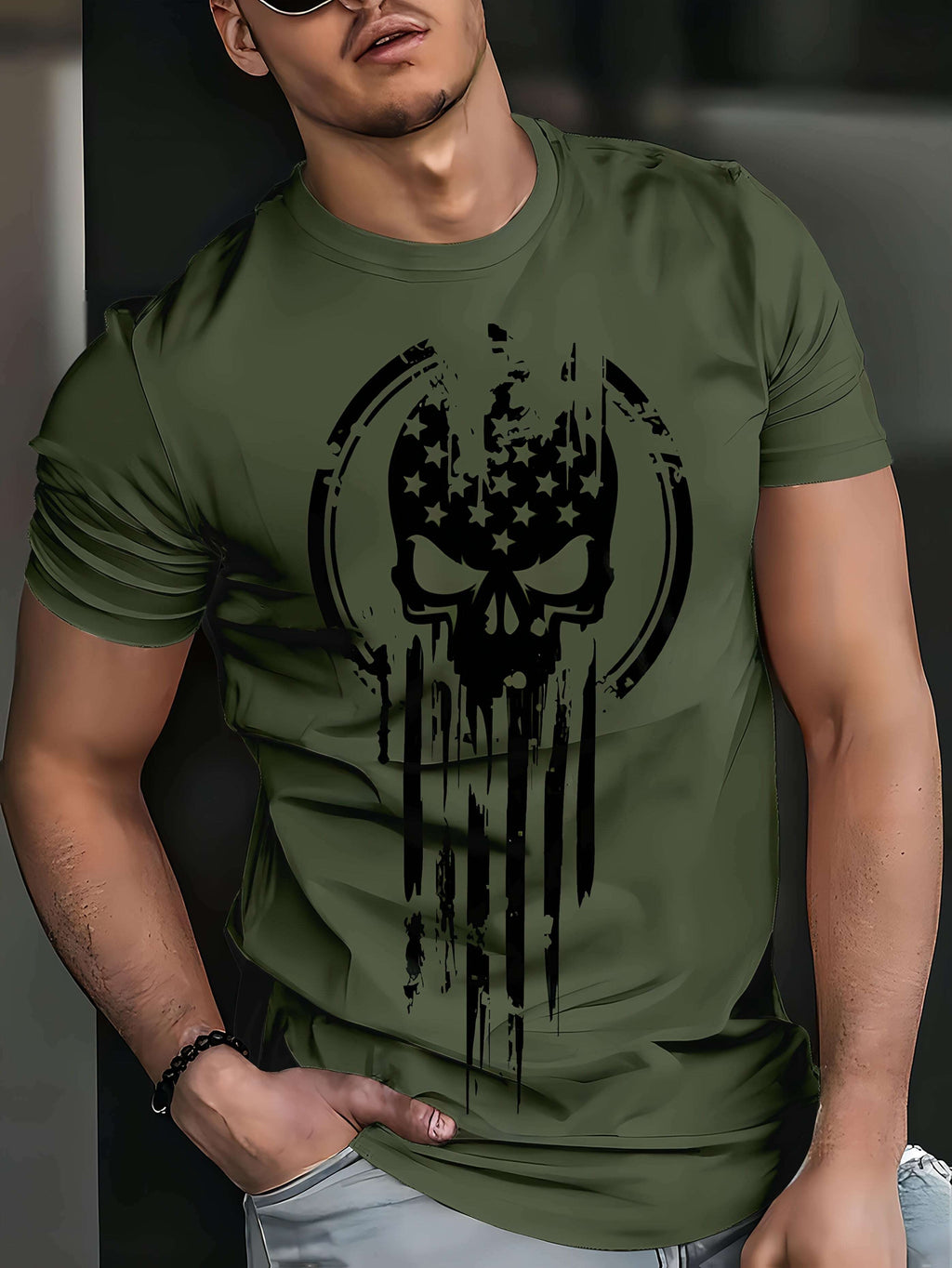 men-s-olive-green-patriotic-skull-graphic-t-shirt-all-season-casual-wear-oaxg-MoJ