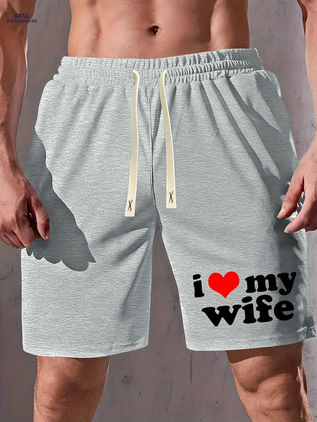 Men's Printed Casual Summer Shorts - Stretchy Drawstring Design   OAXG Navy Blue / S