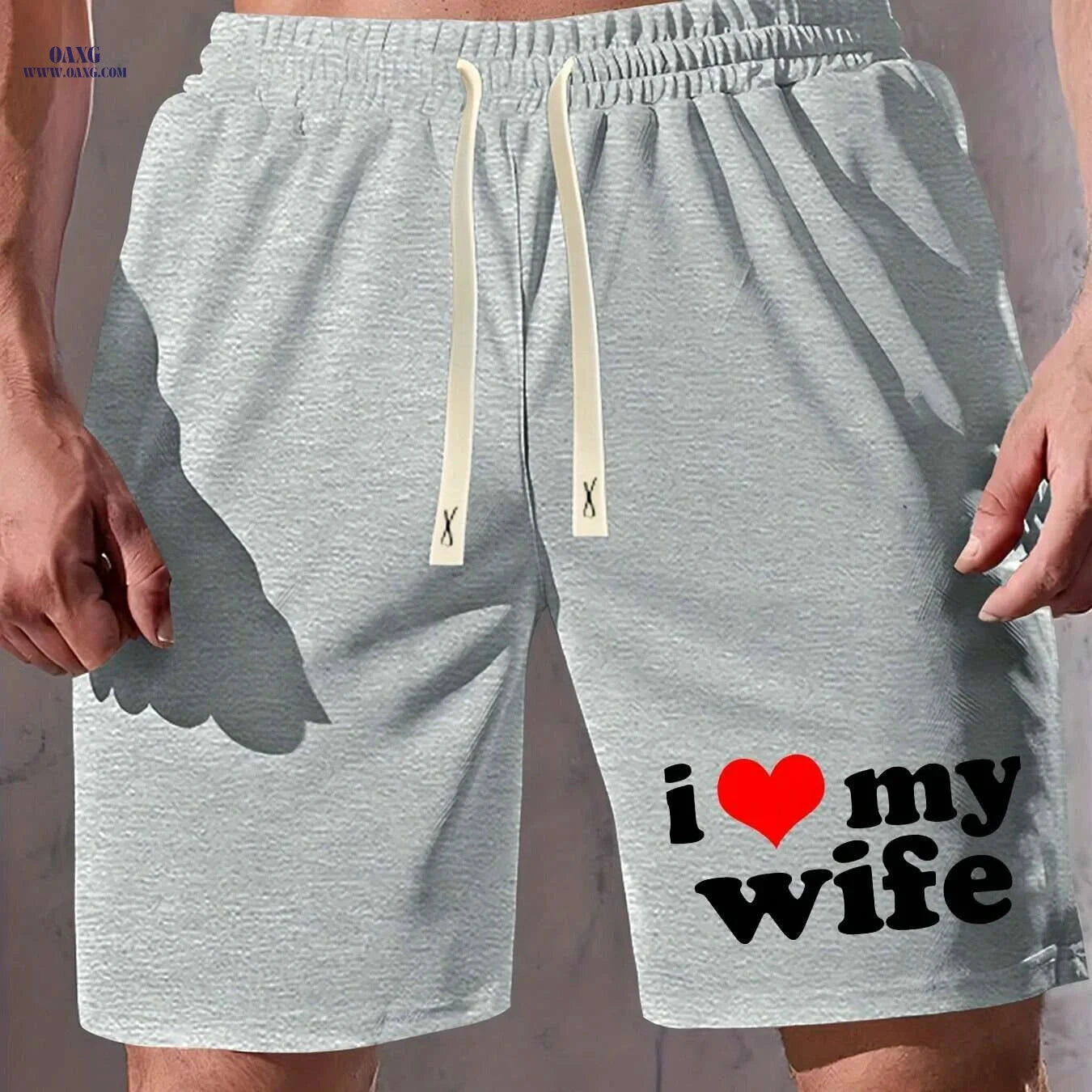 Men's Printed Casual Summer Shorts - Stretchy Drawstring Design   OAXG Navy Blue / S