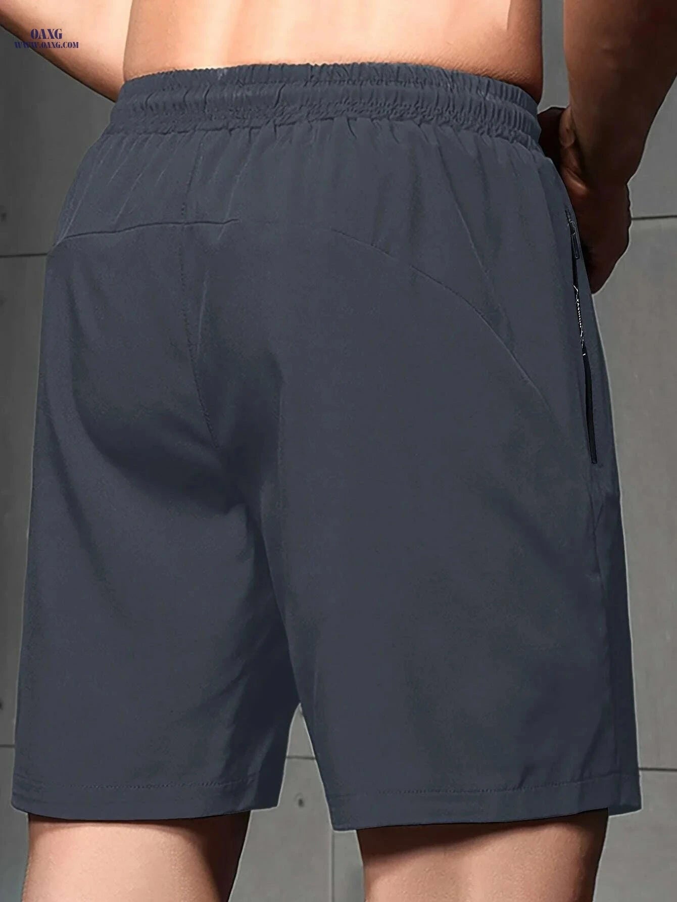 Men's Quick-Dry Athletic Shorts - Lightweight, Breathable & Moisture-Wicking   OAXG Black / XS