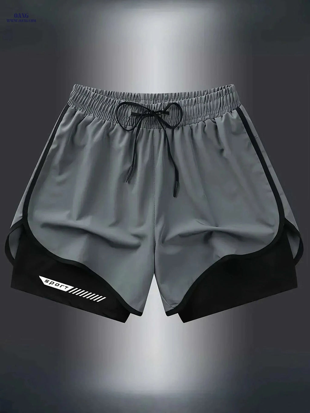 Men's Quick-Dry Athletic Shorts - Lightweight, Breathable with Pockets   OAXG 
