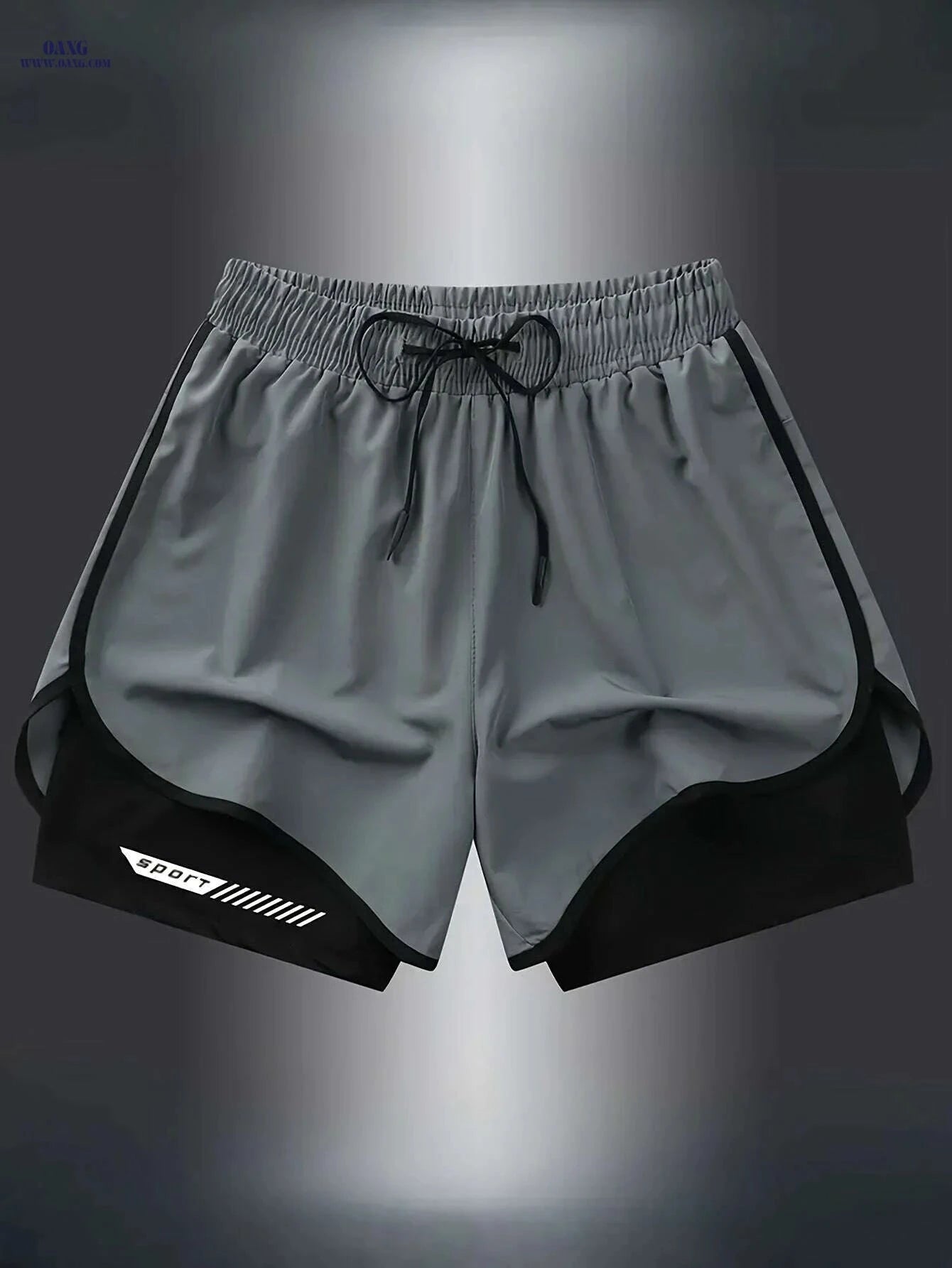 Men's Quick-Dry Athletic Shorts - Lightweight, Breathable with Pockets   OAXG 