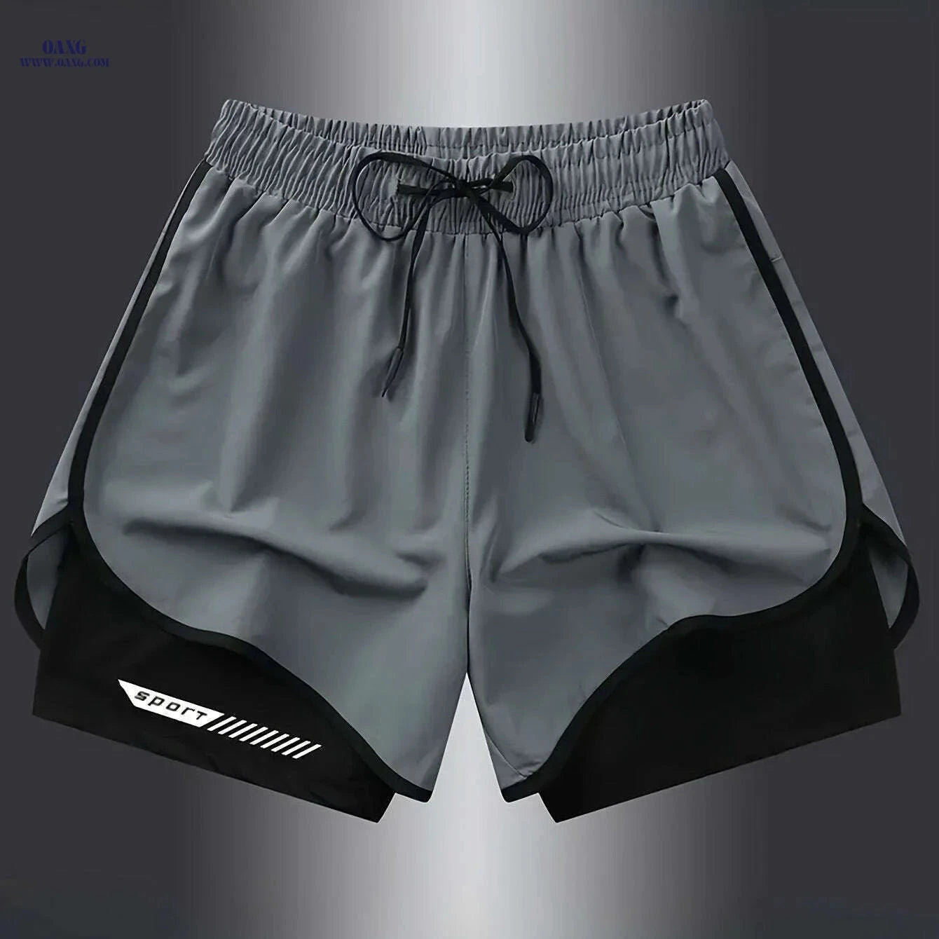 Men's Quick-Dry Athletic Shorts - Lightweight, Breathable with Pockets   OAXG 