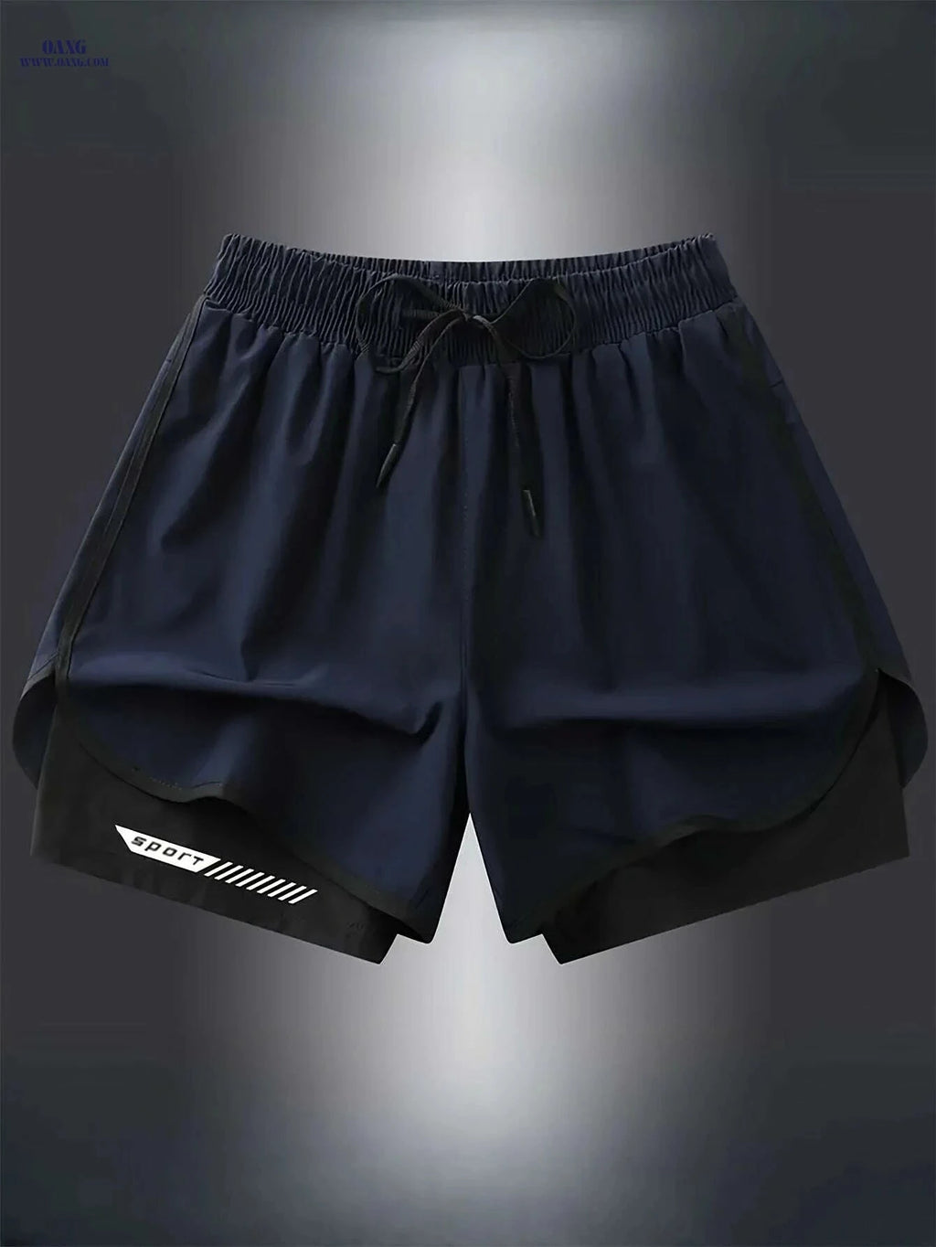 Men's Quick-Dry Athletic Shorts - Lightweight, Breathable with Pockets   OAXG White / S