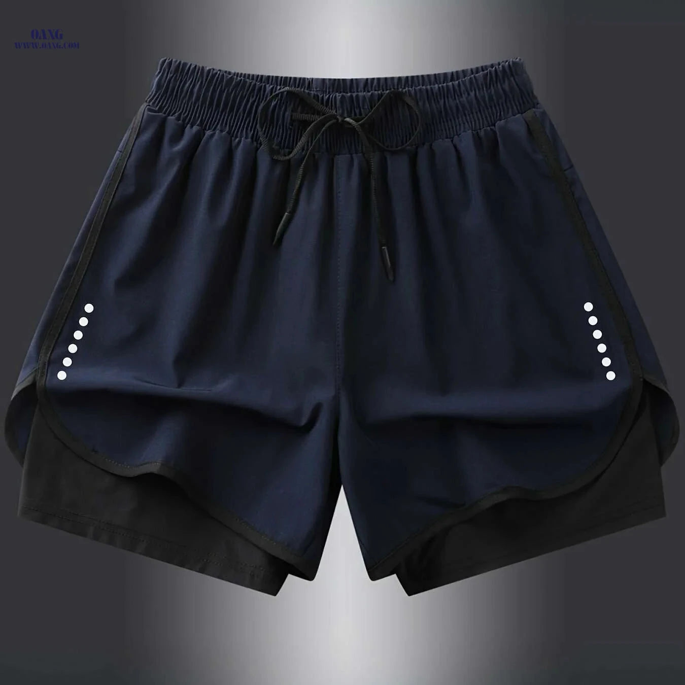 Men's Quick-Dry Athletic Swim Shorts - Lightweight, Breathable Fit   OAXG 
