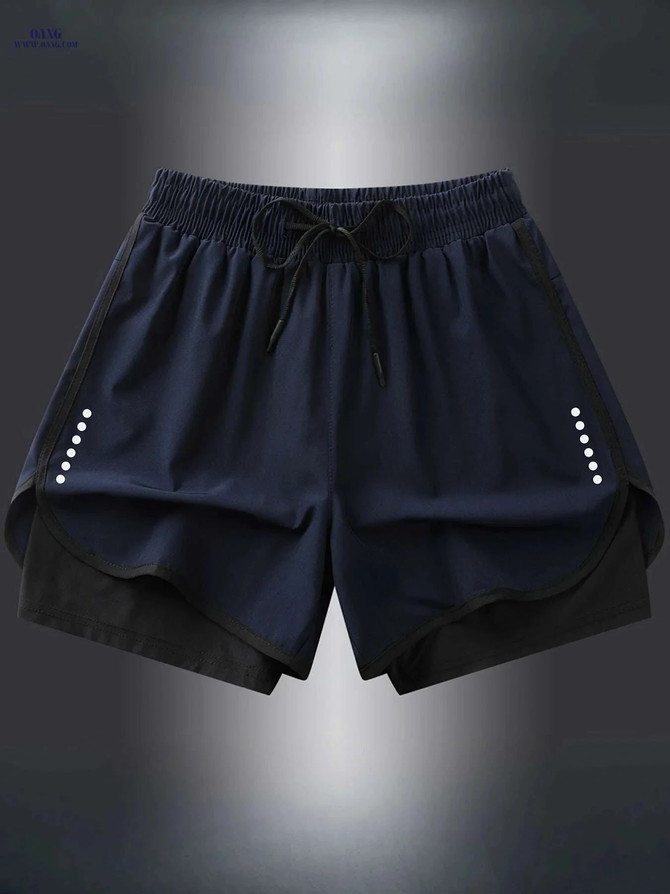 Men's Quick-Dry Athletic Swim Shorts - Lightweight, Breathable Fit   OAXG 