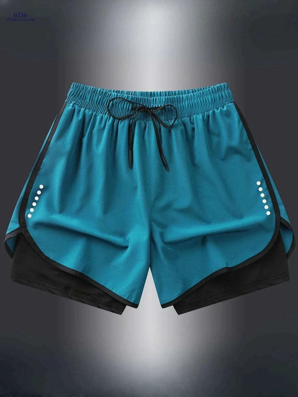 Men's Quick-Dry Athletic Swim Shorts - Lightweight, Breathable Fit   OAXG 
