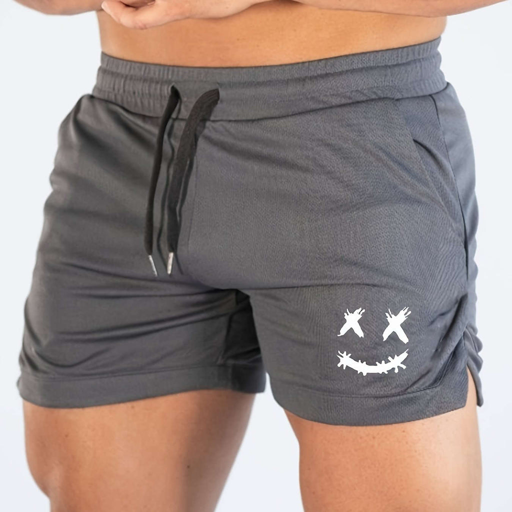 Men's Quick-Dry Breathable Running Shorts - Sweat-Free Fitness Wear   OAXG 