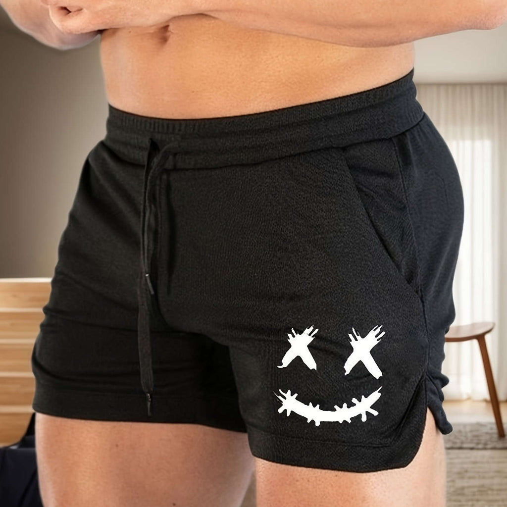 Men's Quick-Dry Breathable Running Shorts - Sweat-Free Fitness Wear   OAXG 