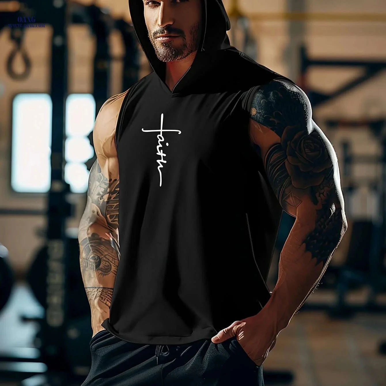 Men's Quick-Dry Breathable Tank Tops - Athletic Sleeveless Shirts   OAXG 