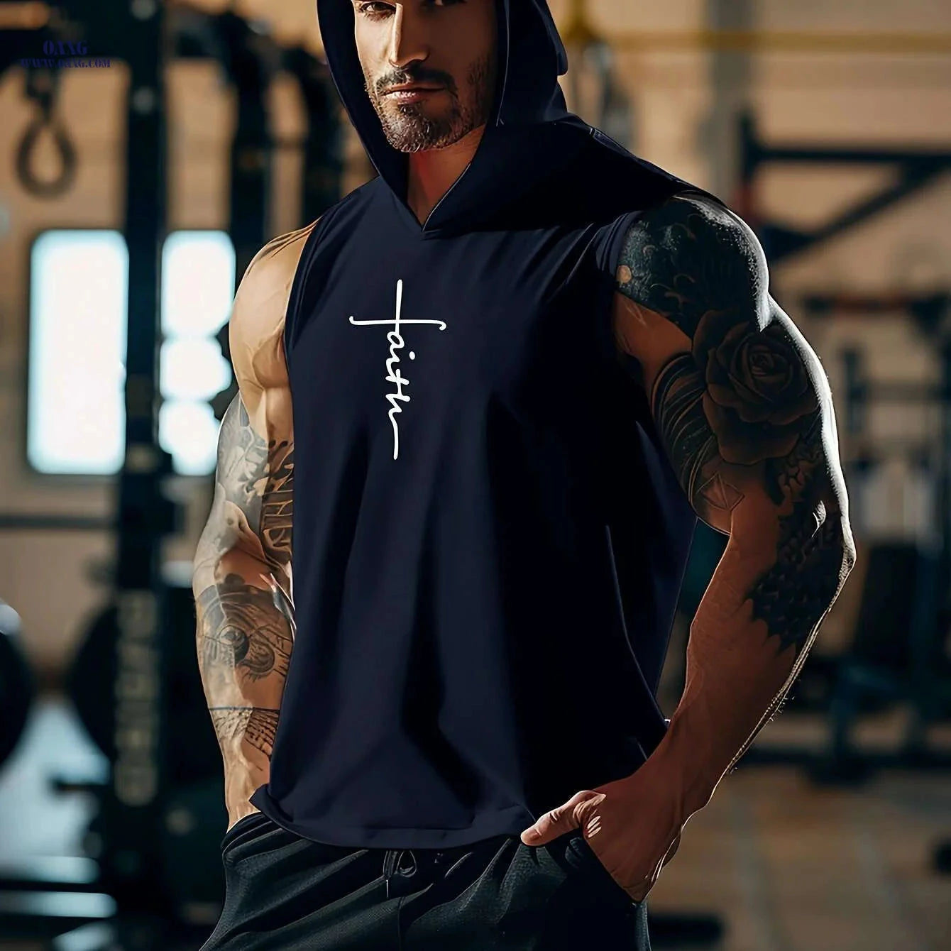 Men's Quick-Dry Breathable Tank Tops - Athletic Sleeveless Shirts   OAXG 