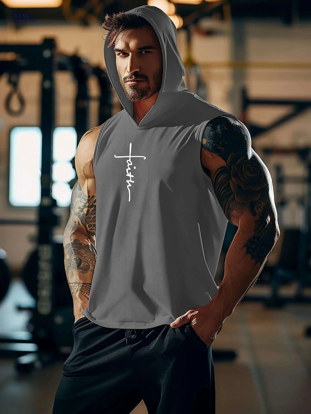 Men's Quick-Dry Breathable Tank Tops - Athletic Sleeveless Shirts   OAXG White / S