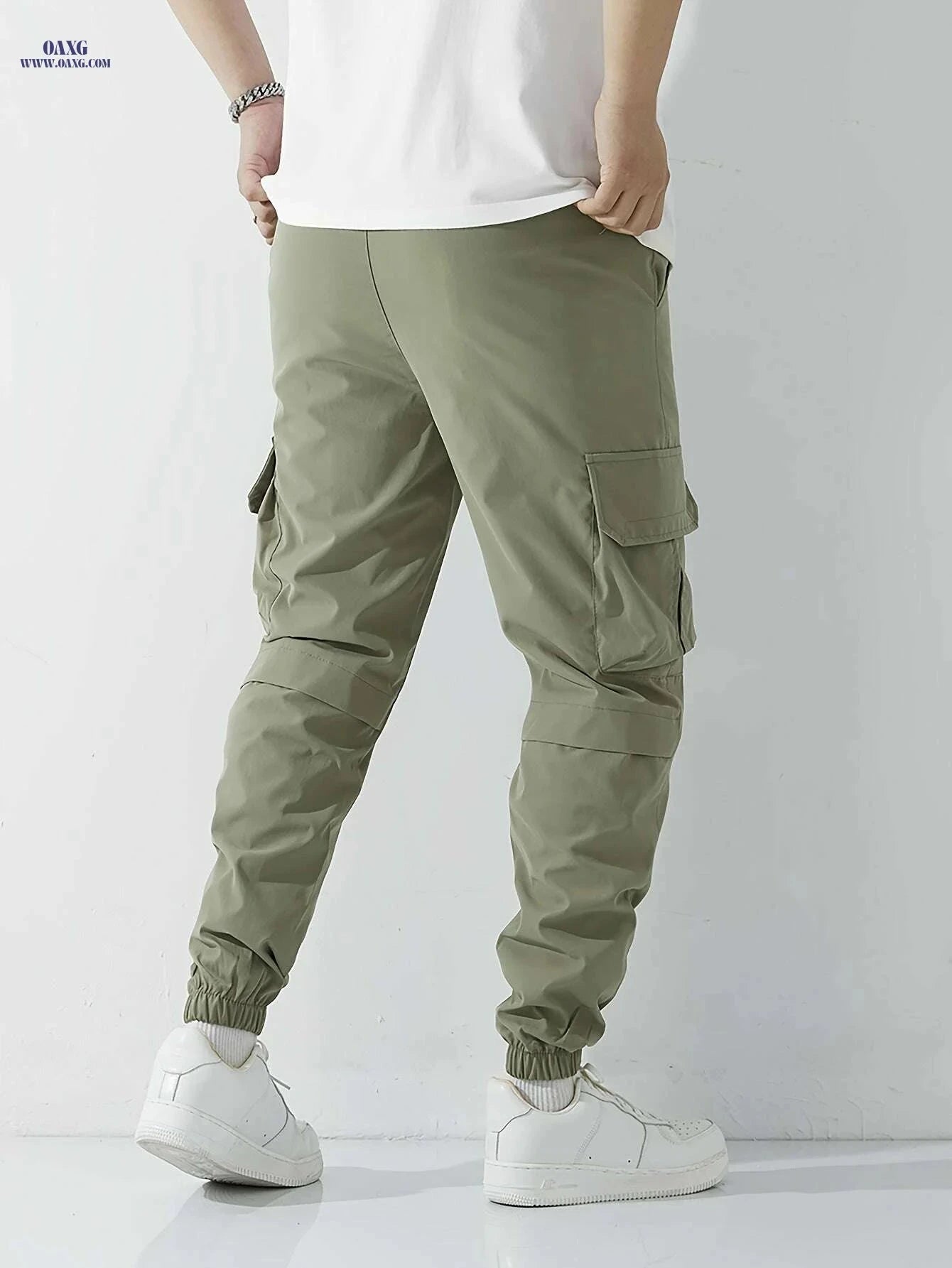 Men's Quick-Dry Cargo Pants - Breathable Outdoor Wear for Hiking   OAXG 