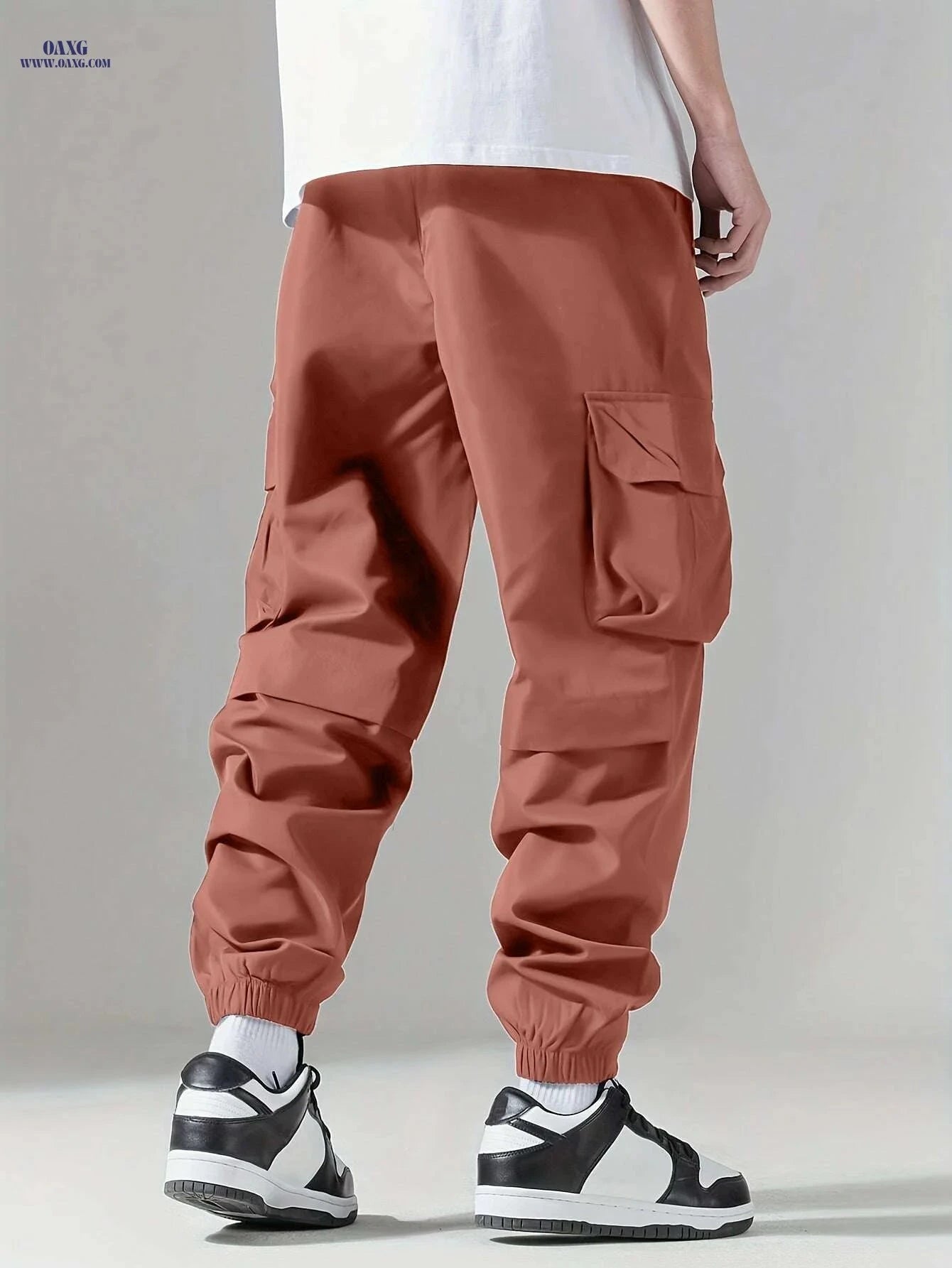 Men's Quick-Dry Cargo Pants - Breathable Outdoor Wear for Hiking   OAXG Peacock Blue / S