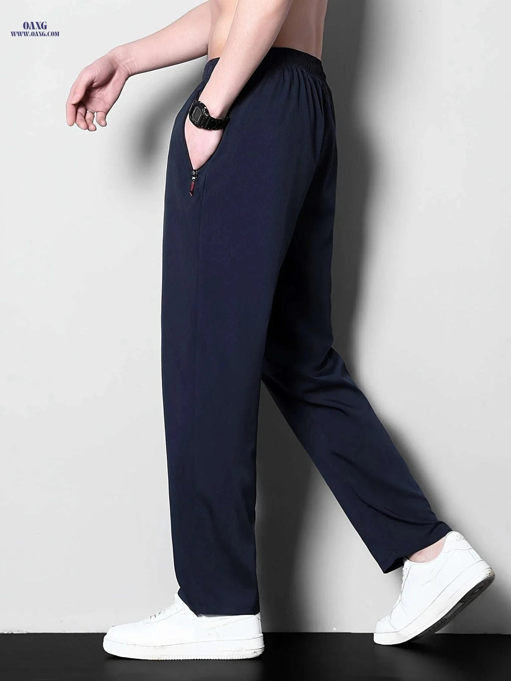 Men's Quick-Dry Sports Pants - Lightweight & Breathable for Summer   OAXG 