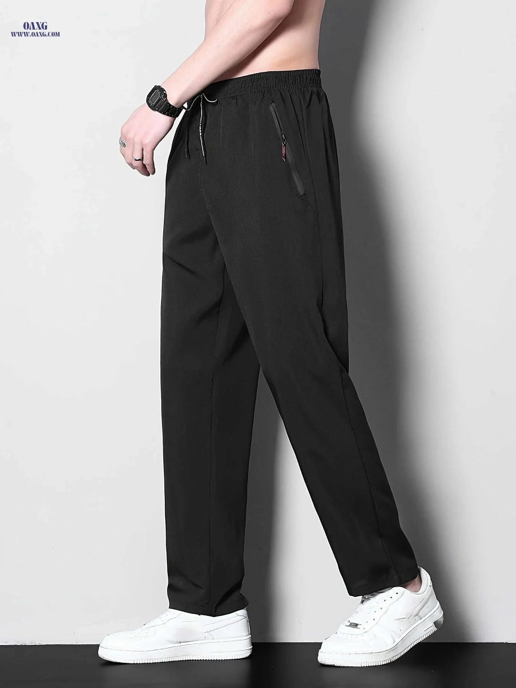 Men's Quick-Dry Sports Pants - Lightweight & Breathable for Summer   OAXG 