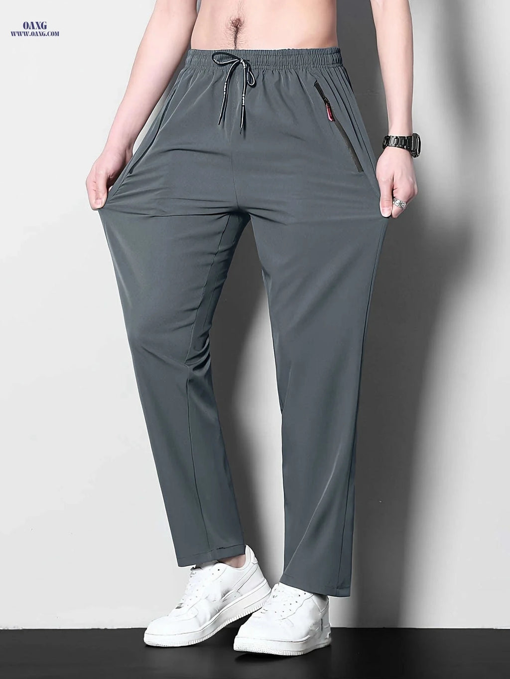Men's Quick-Dry Sports Pants - Lightweight & Breathable for Summer   OAXG 