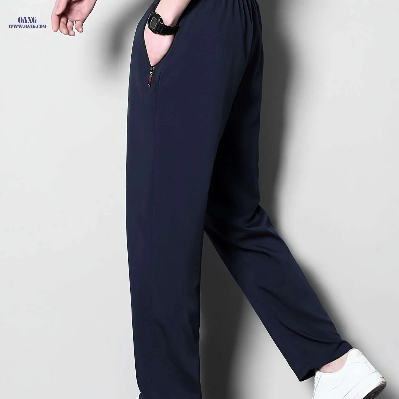 Men's Quick-Dry Sports Pants - Lightweight & Breathable for Summer   OAXG 