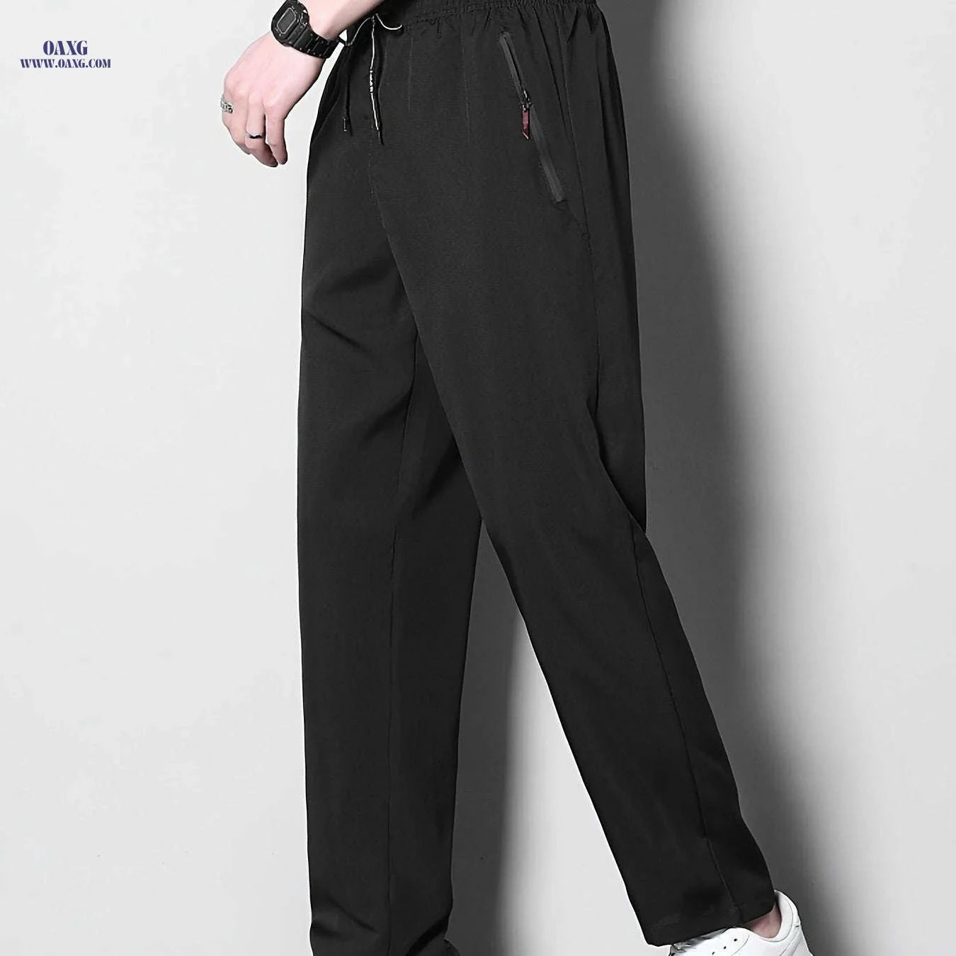 Men's Quick-Dry Sports Pants - Lightweight & Breathable for Summer   OAXG 