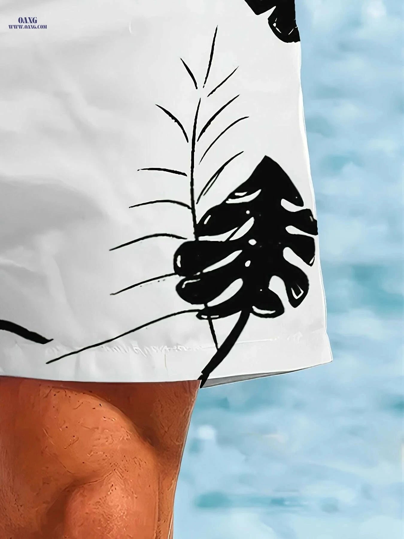 Men's Quick-Dry Swim Shorts - Lightweight Beach Shorts for Surfing   OAXG Mixed Color / S