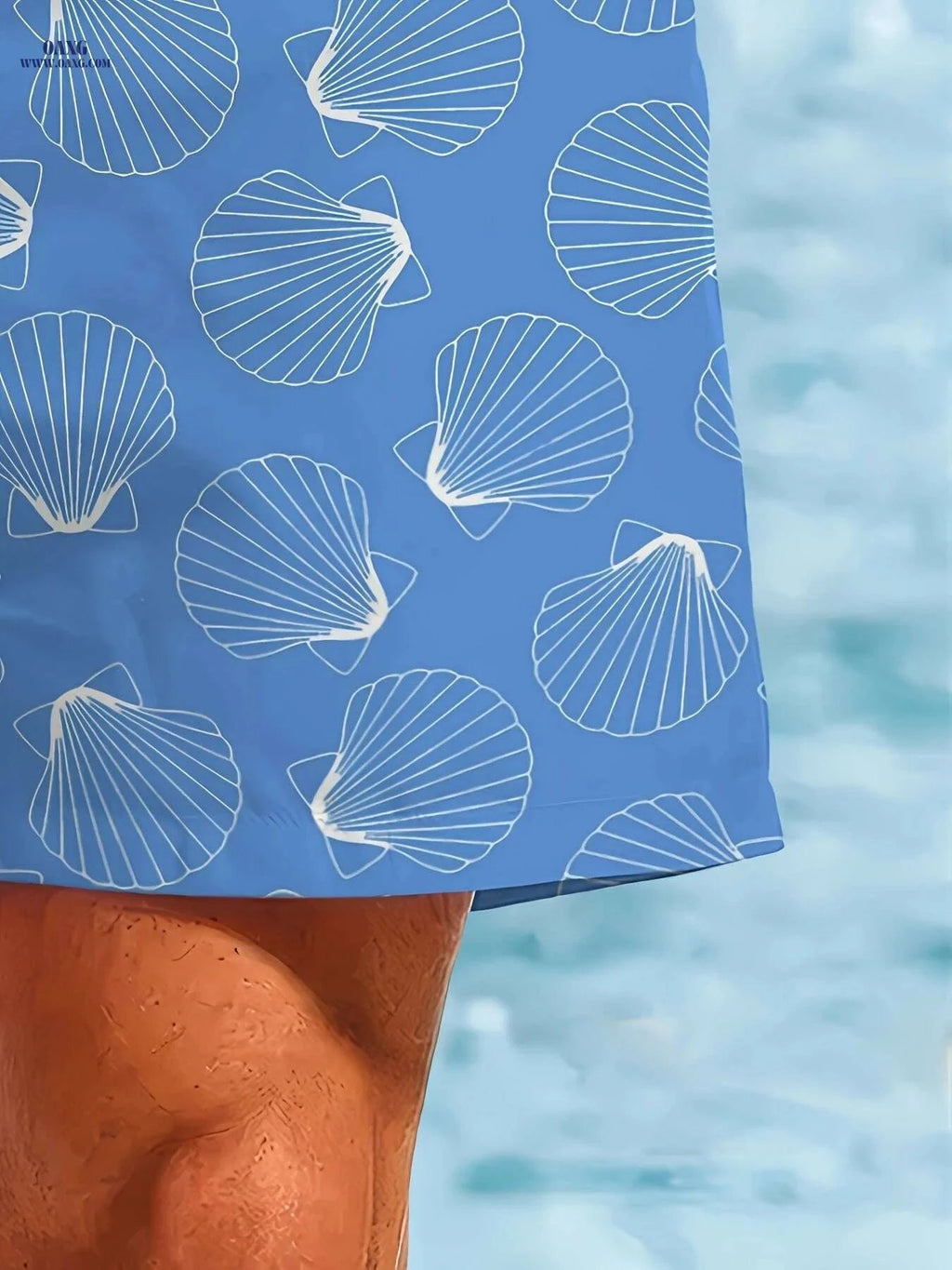 Men's Quick-Dry Swim Shorts - Lightweight Board Shorts for Surfing   OAXG Mixed Color / S