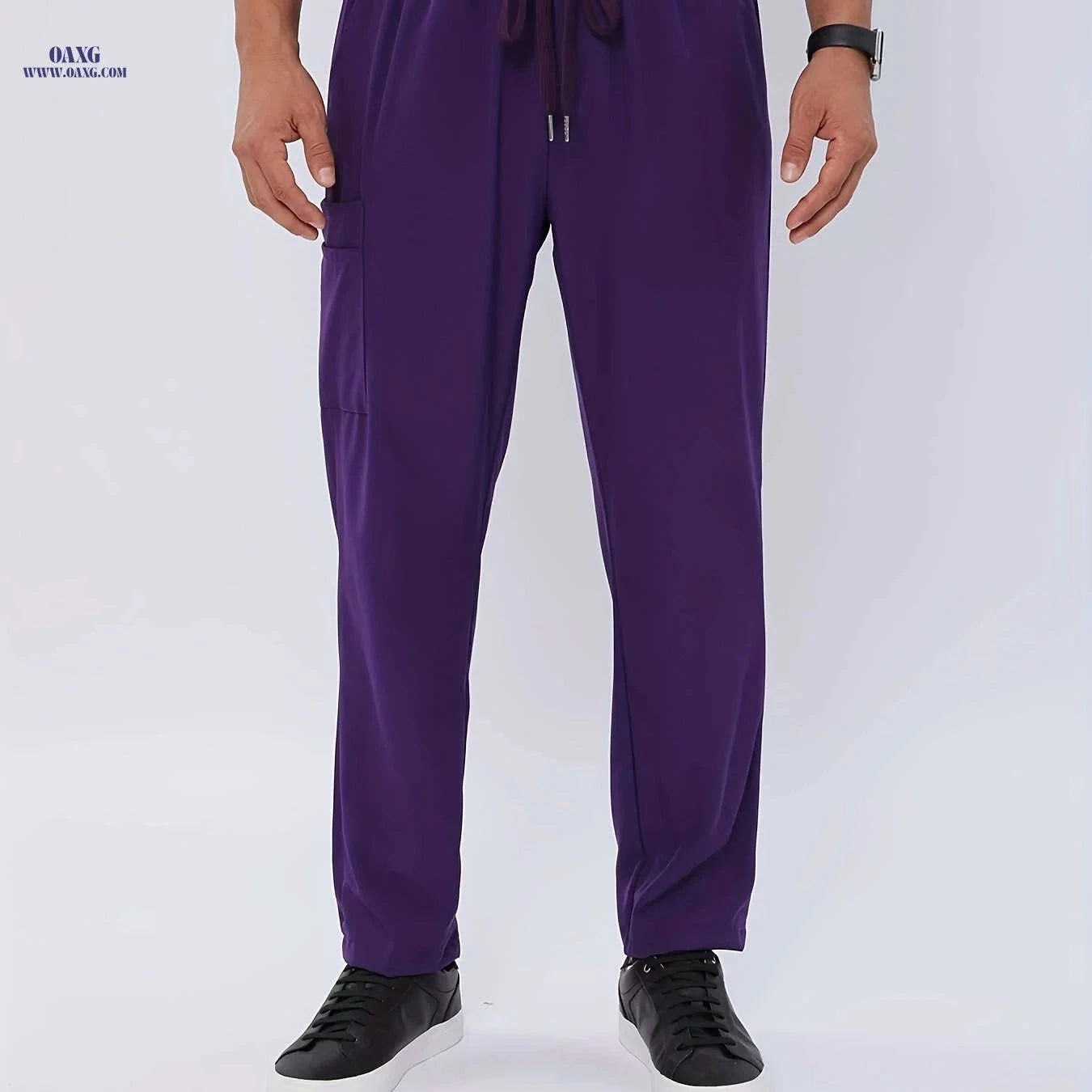 Men's Quick-Dry Work Pants - Heavy-Duty Multi-Pocket Design for Summer   OAXG 