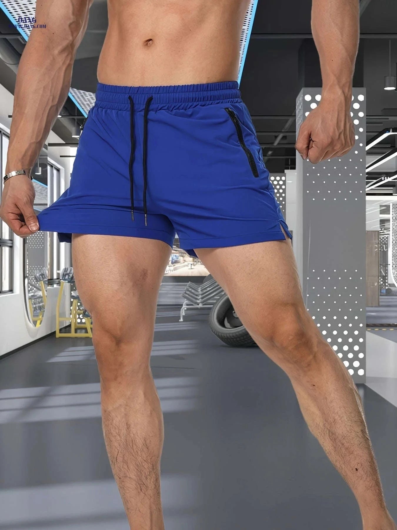 Men's Quick-Drying Sports Shorts - Breathable Casual Summer Training   OAXG 