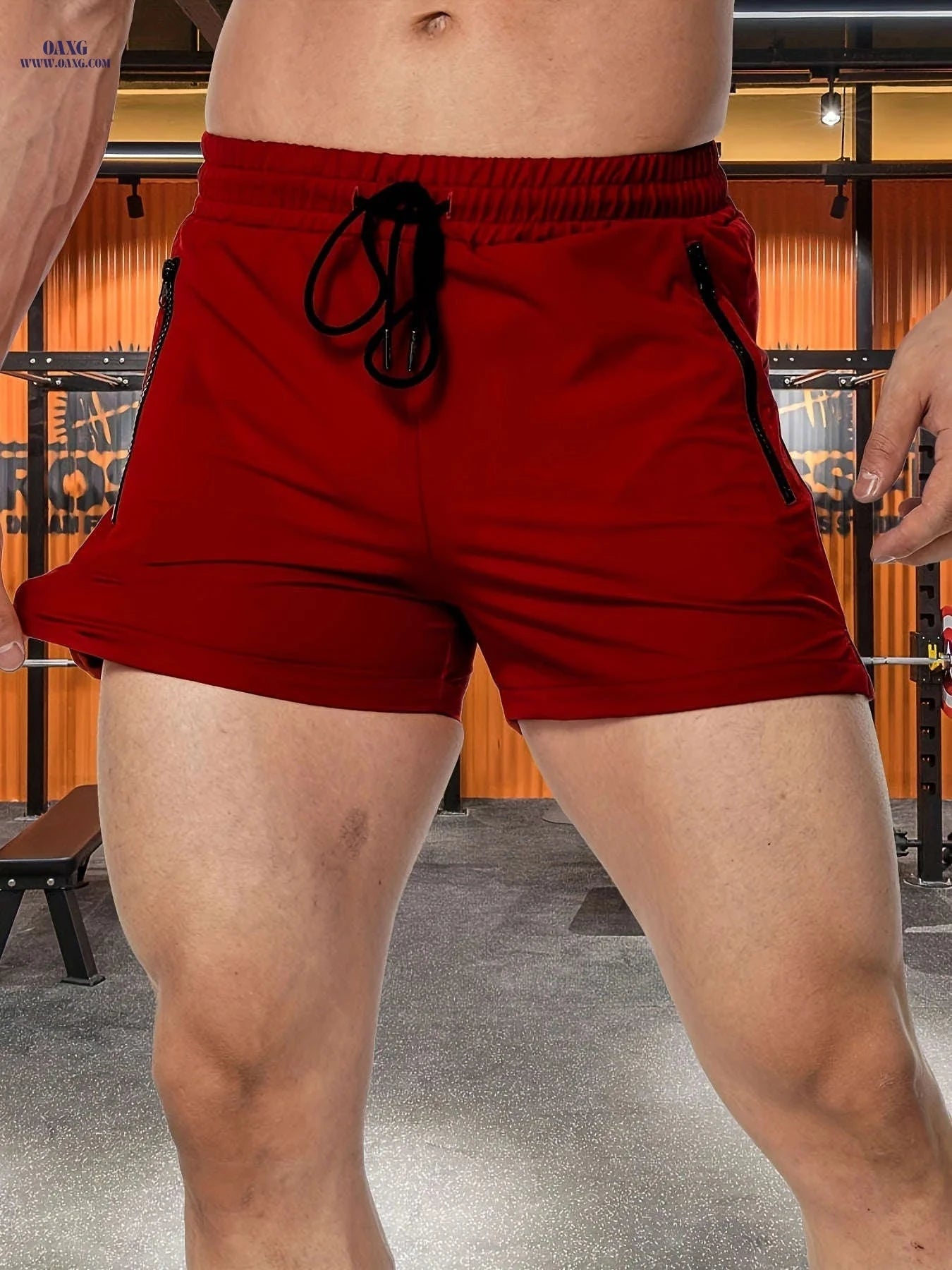 Men's Quick-Drying Sports Shorts - Breathable Casual Summer Training   OAXG 