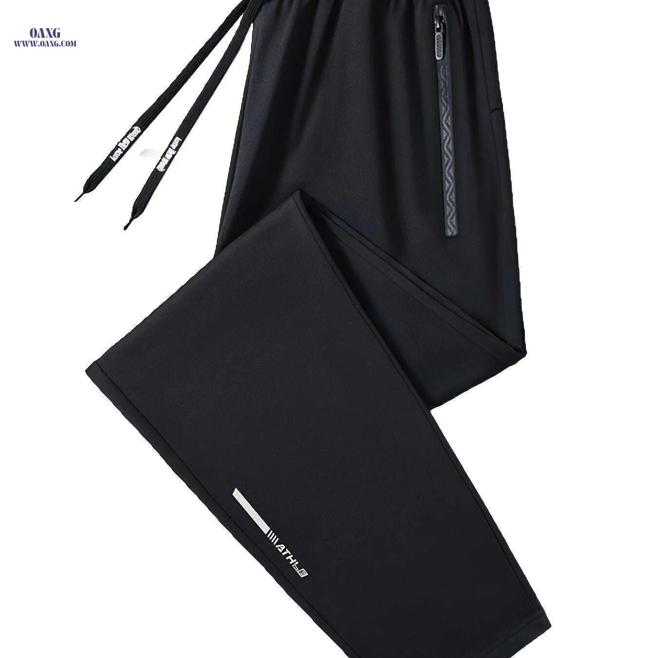 Men's Regular Fit Sweatpants with Drawstring - Perfect for Running   OAXG 