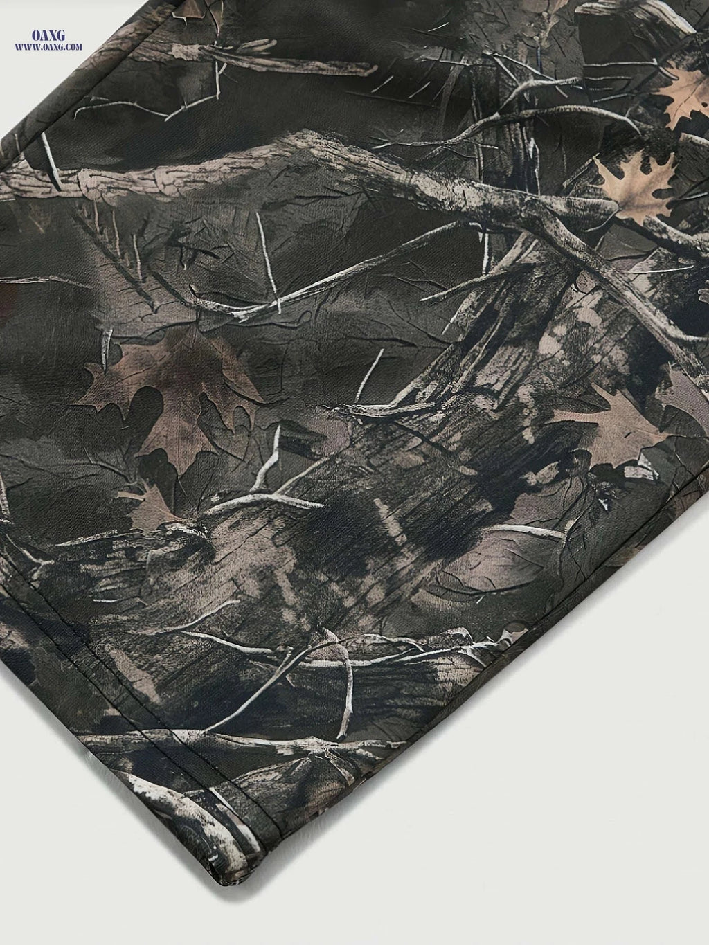 Men's Relaxed-Fit Camo Pants - Elastic Waistband for Comfort   OAXG Mixed Color / FR S