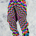 Men's Retro 3D Printed Joggers - Casual Hip-Hop Wide-Leg Style   OAXG Multicolor / S