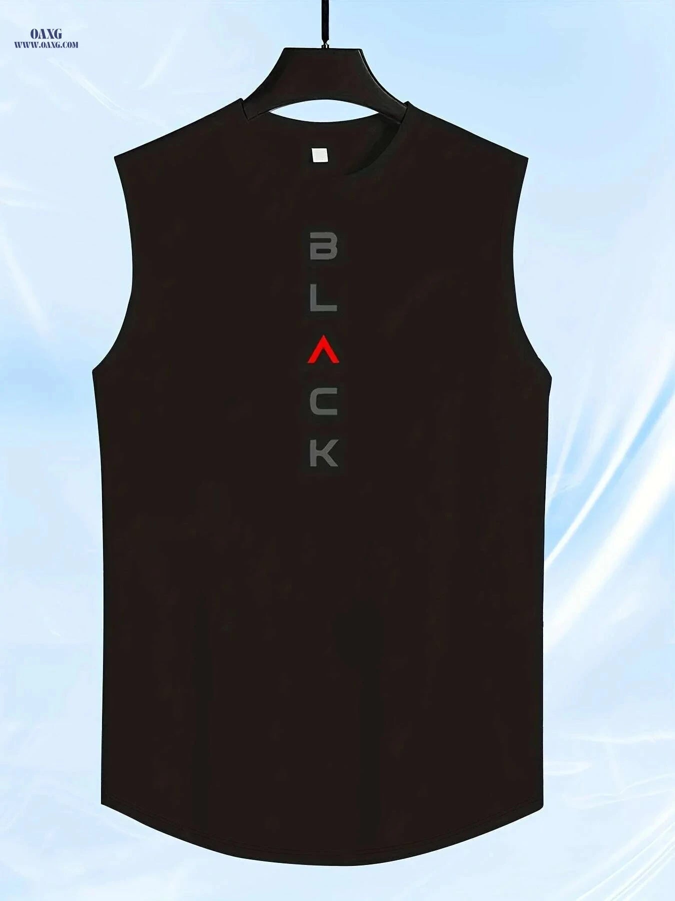 Men's Sleeveless Athletic Tank Top - Moisture-Wicking Gym Shirt   OAXG 