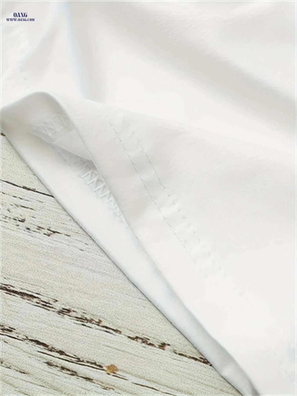 Men's Slim Fit Casual Tank Top - Polyester Crew Neck Shirt   OAXG White / S