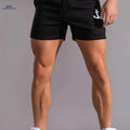 Men's Slim Fit Printed Sweatpants - Drawstring Pocket Casual Wear   OAXG Black / FR S