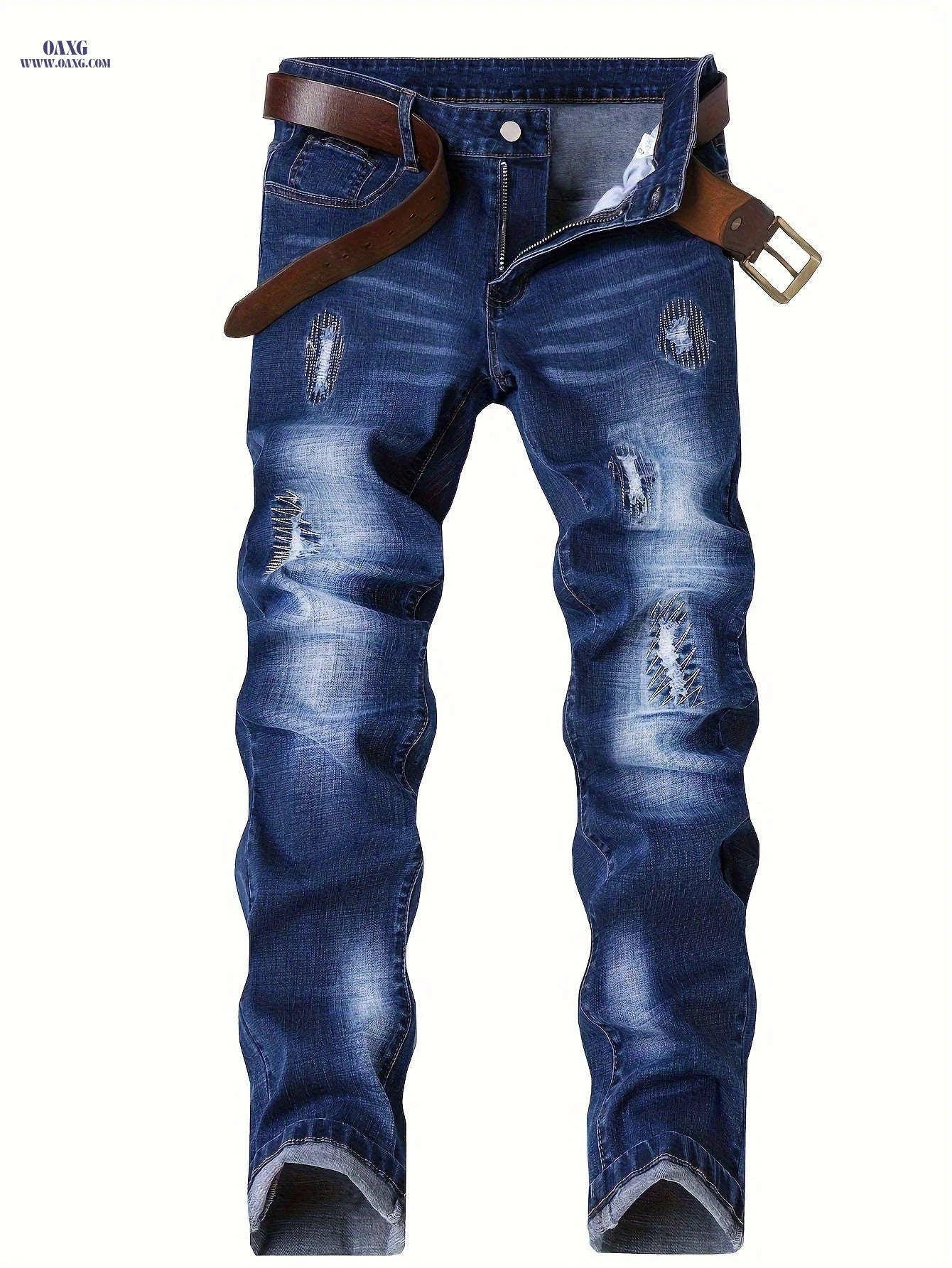 Men's Slim Fit Skinny Jeans - Classic Five-Pocket Design   OAXG 