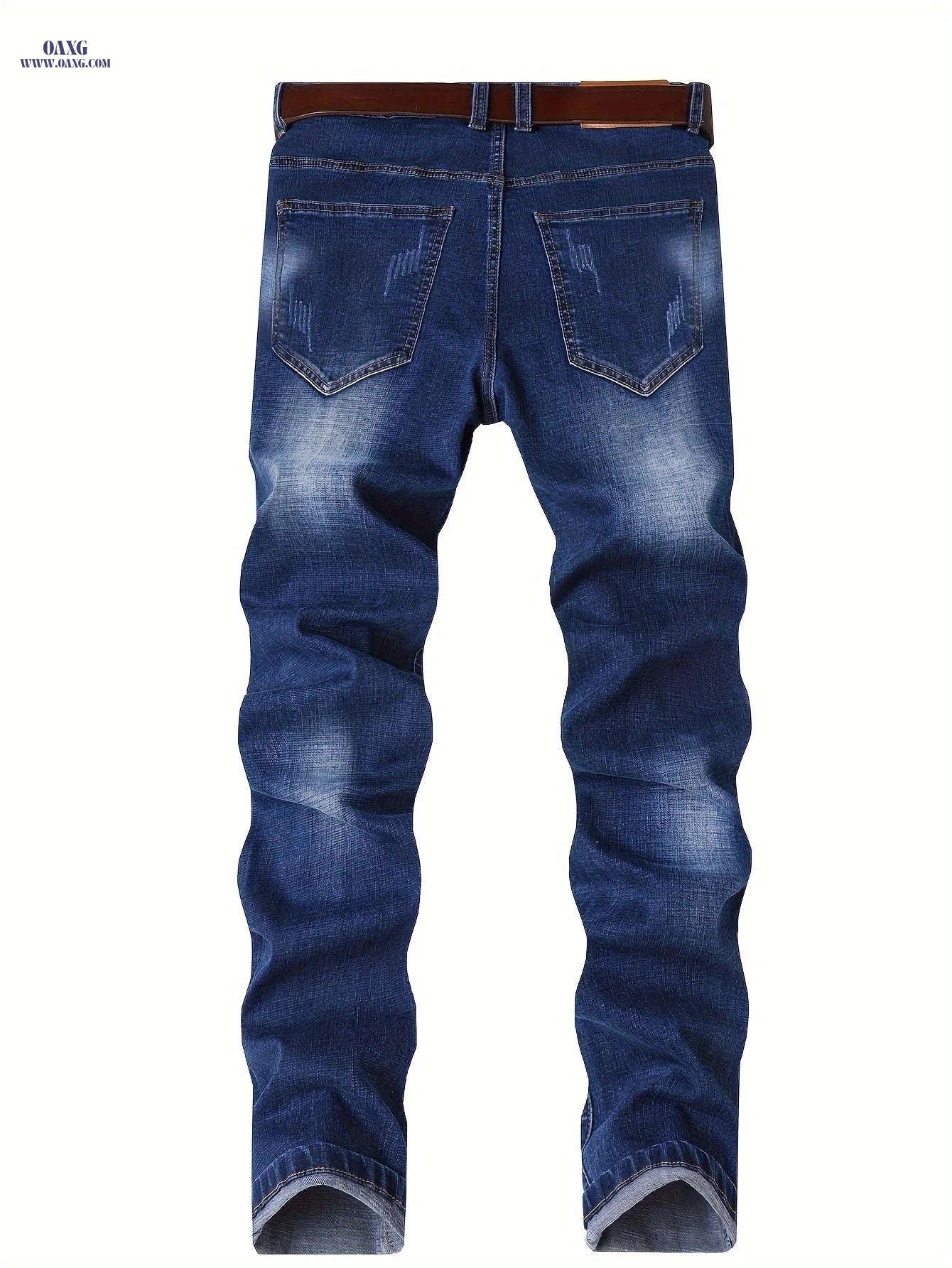 Men's Slim Fit Skinny Jeans - Classic Five-Pocket Design   OAXG Black / FR 38