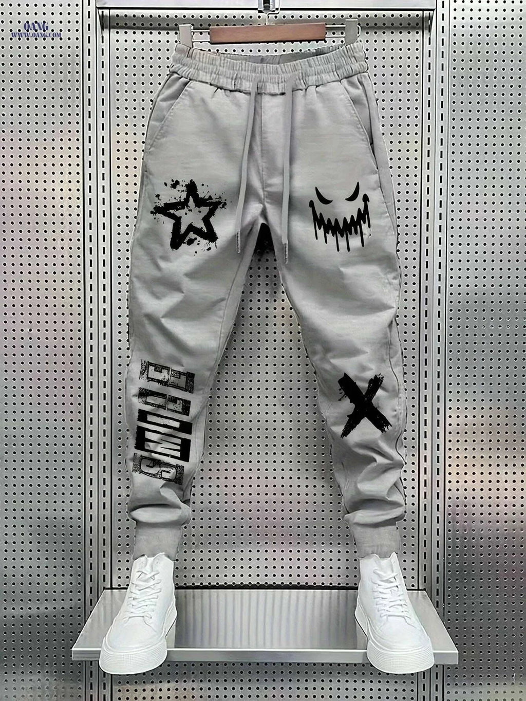 Men's Solid Color Casual Pants - All-Season, Machine Washable Dress Trousers   OAXG 